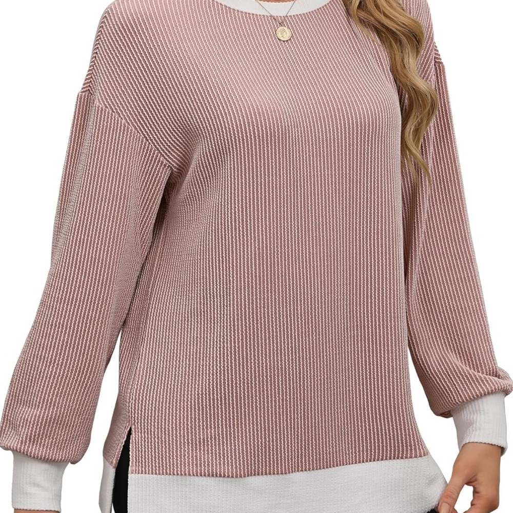 Women's Ribbed Sweater - Picture 2 of 5